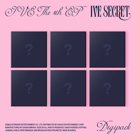 (DIGIPACK) IVE THE 4th EP IVE SECRET