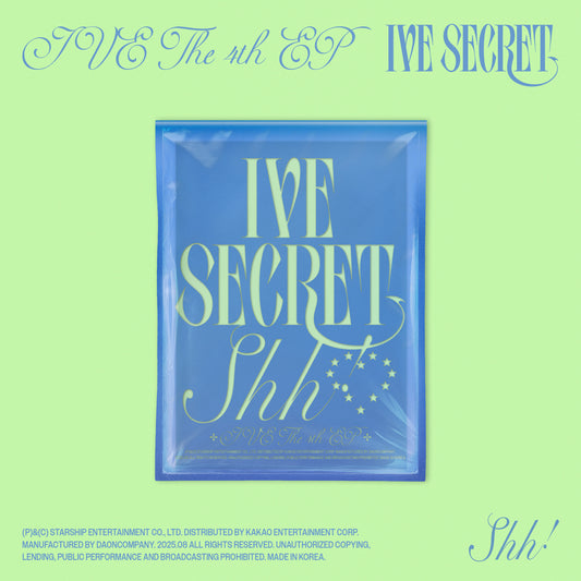 (Shh ver.) IVE THE 4th EP IVE SECRET (D2C Signed Exclusive)