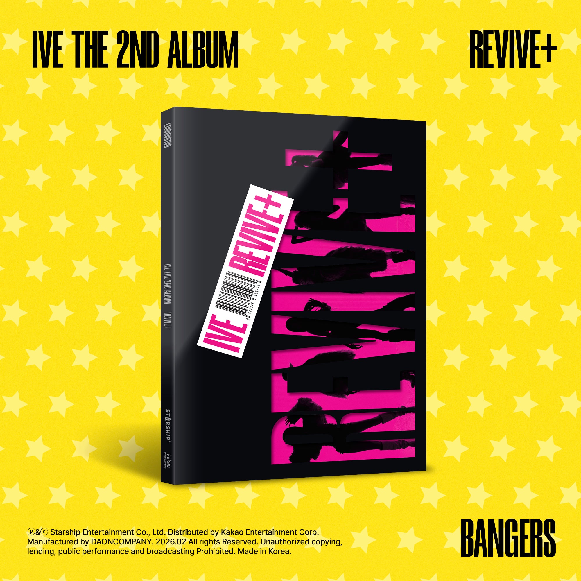 IVE revive+ B&n exclusive アメリカ 限定特典 ユジン BANGERS ver.) IVE THE 2ND ALBUM REVIVE+ (SIGNED EXCLUSIVE)