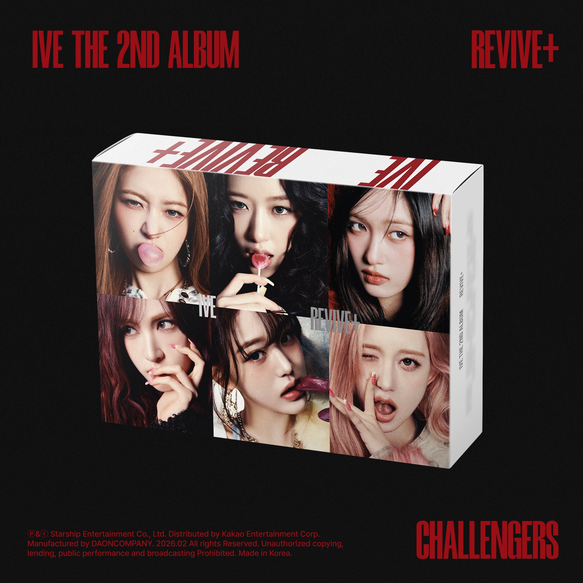 CHALLENGERS ver.) IVE THE 2ND ALBUM REVIVE+ (SIGNED EXCLUSIVE)