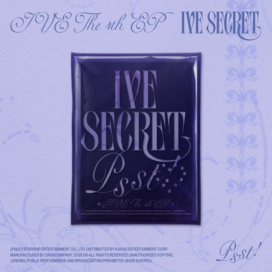 (Psst! ver.) IVE THE 4th EP IVE SECRET (D2C Signed Exclusive)
