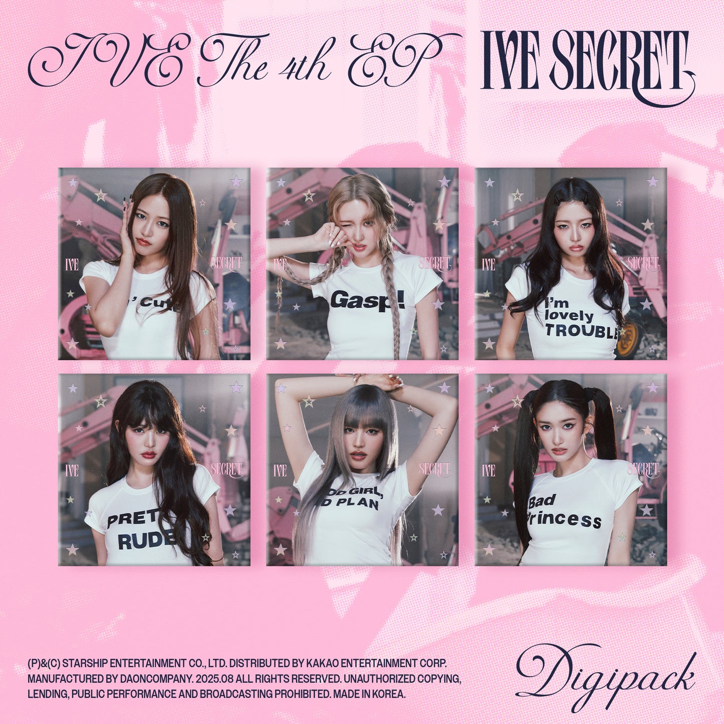 (DIGIPACK) IVE THE 4th EP IVE SECRET