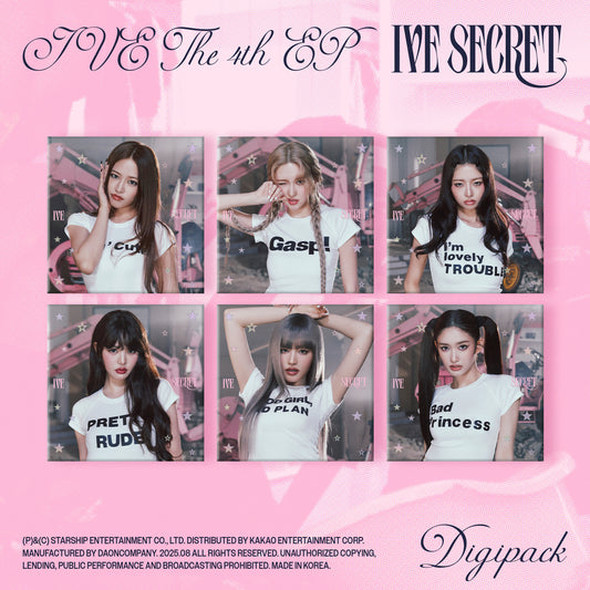(DIGIPACK) IVE THE 4th EP IVE SECRET